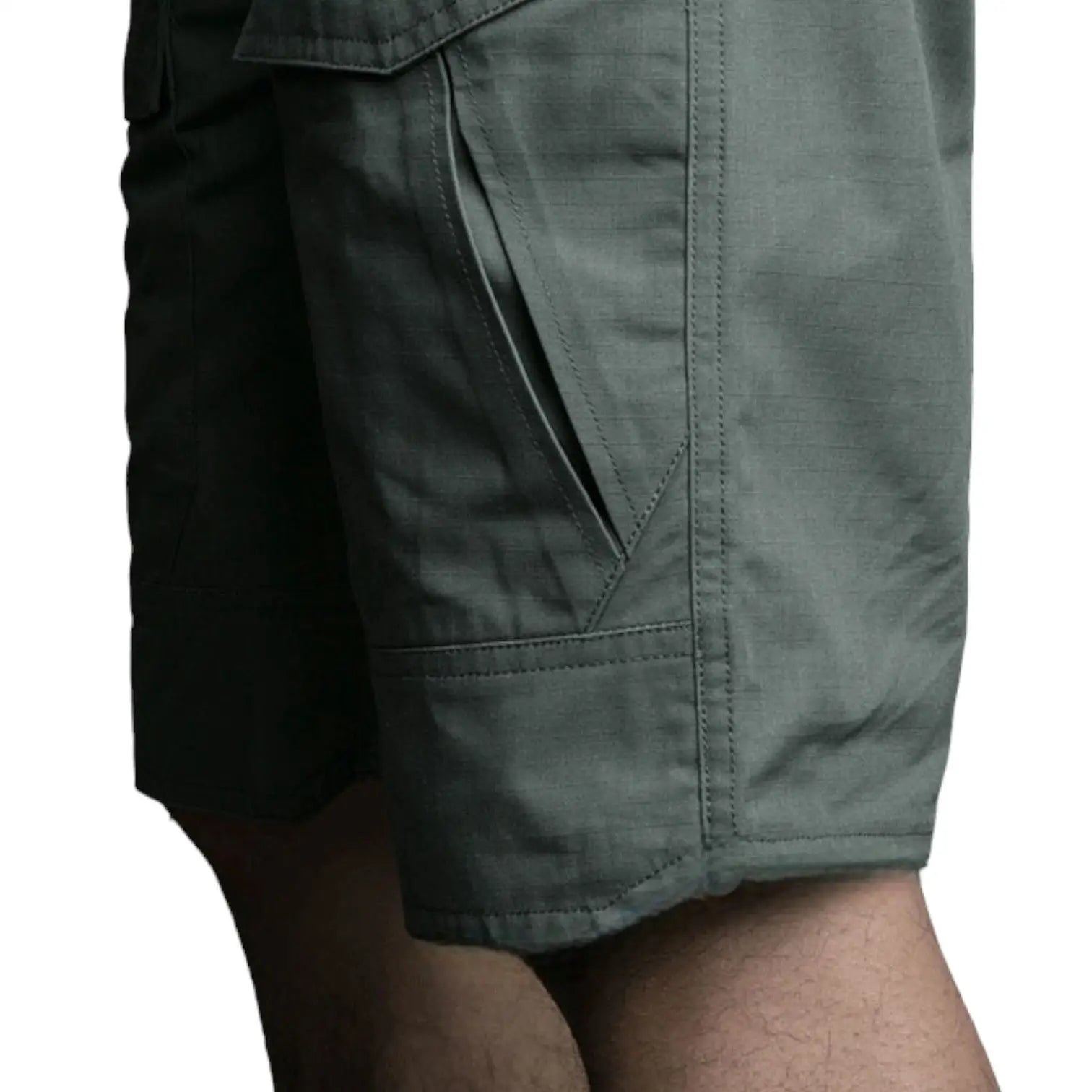 Short Homme Randonnée Jaune