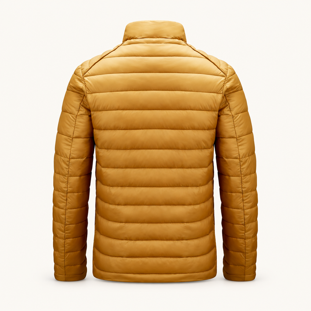 Sous doudoune homme ocre – vue arrière