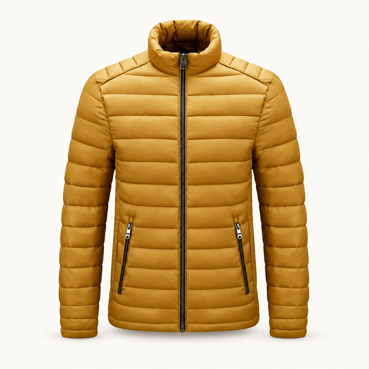 Sous doudoune homme ocre – packshot ocre