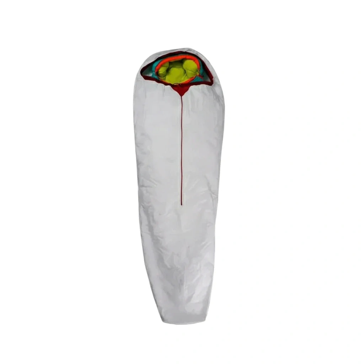 Sur-sac de couchage blanc — vue entière