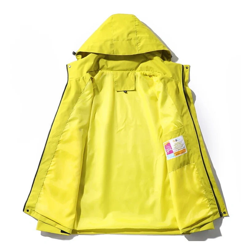 Veste De Randonnée Jaune