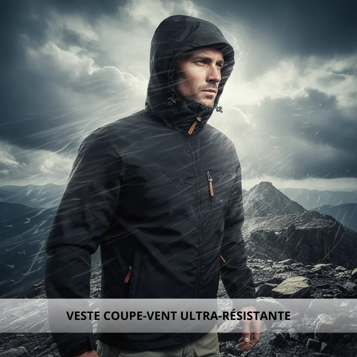 Veste De Randonnée Kaki