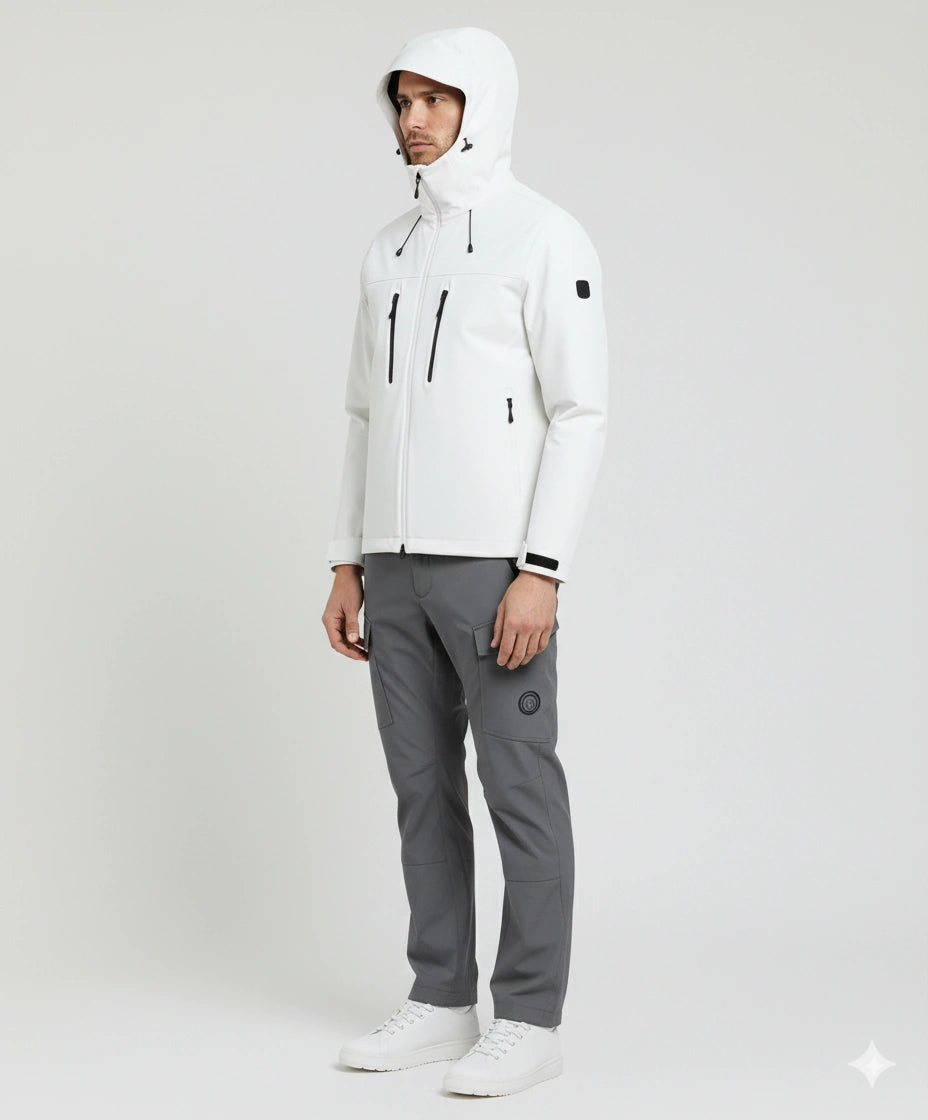 Veste Hiver Randonnée Homme Softshell