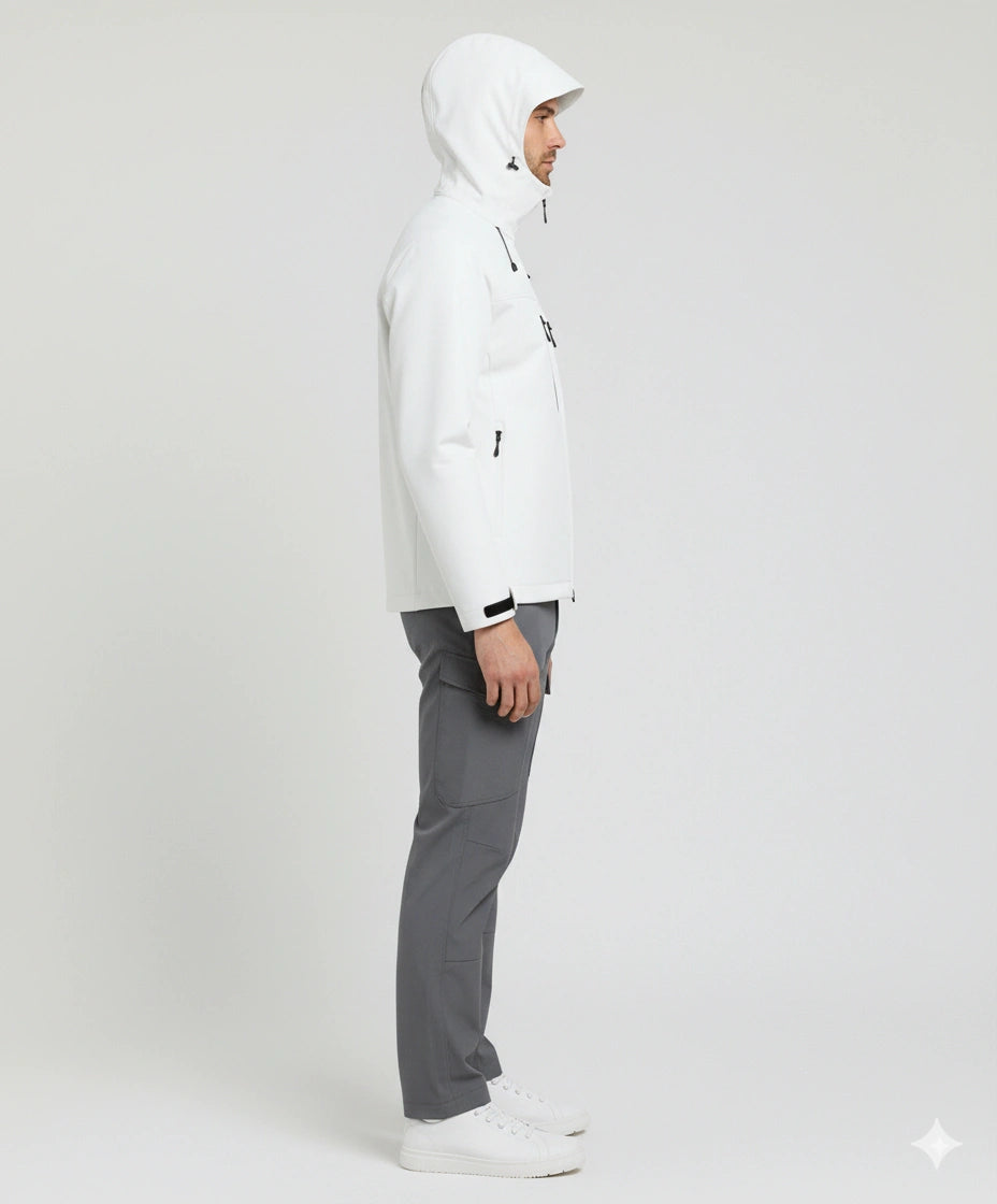 Veste Hiver Randonnée Homme Softshell