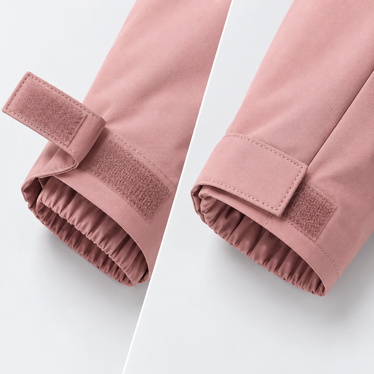 Veste imperméable ultra légère femme – détail du poignet ajustable