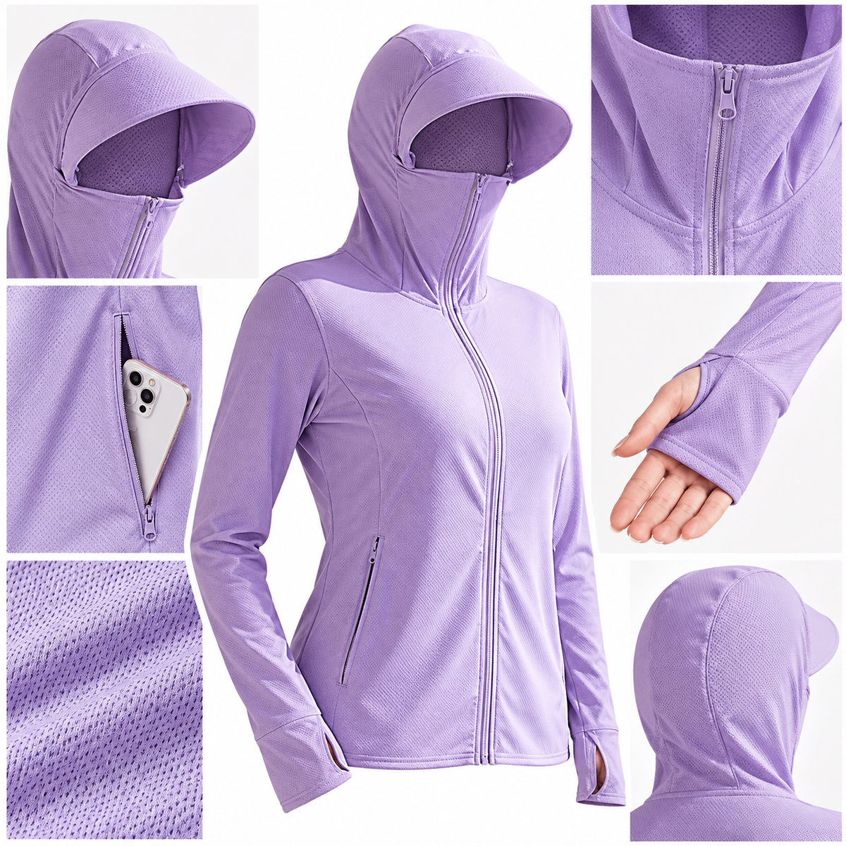 05 veste legere randonnee femme capuche