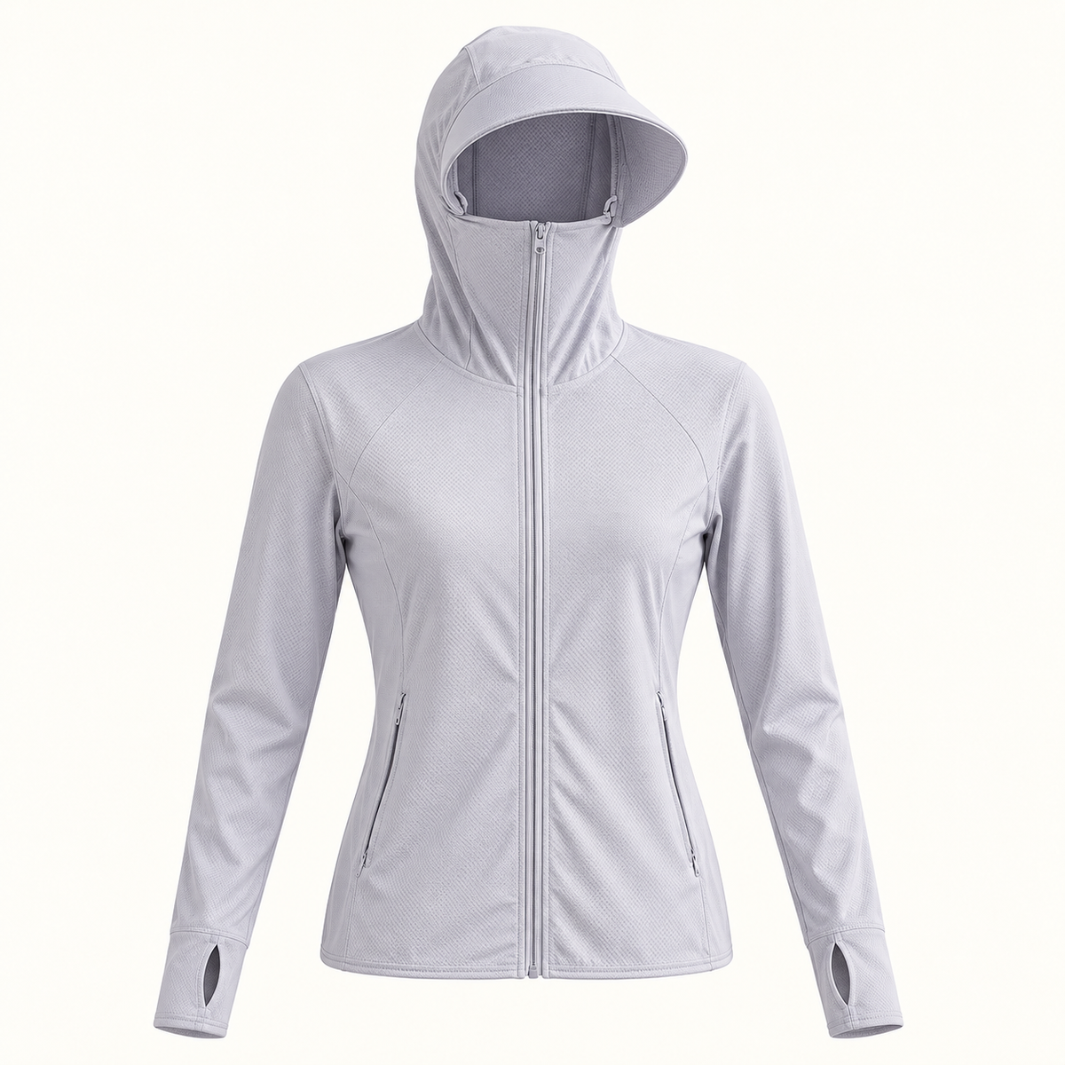 12 veste legere randonnee femme gris packshot