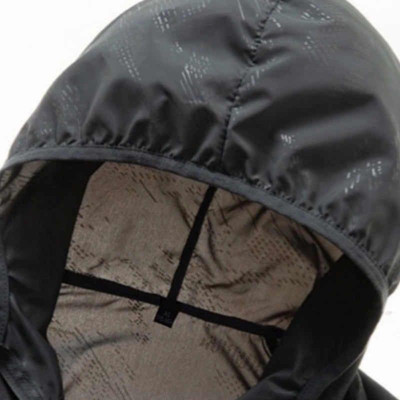 Veste Pluie Randonnée Noir