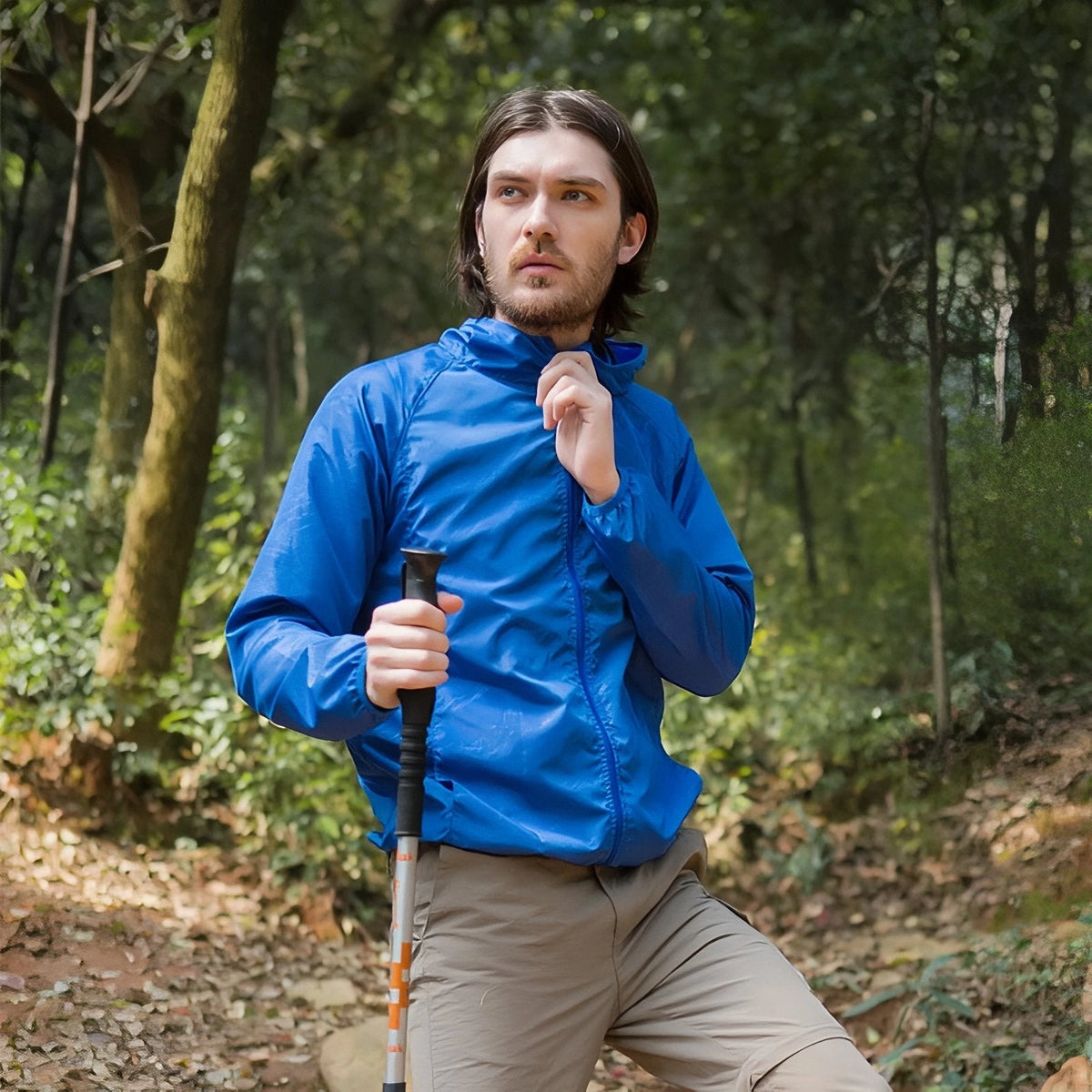 Veste Randonnée Bleue