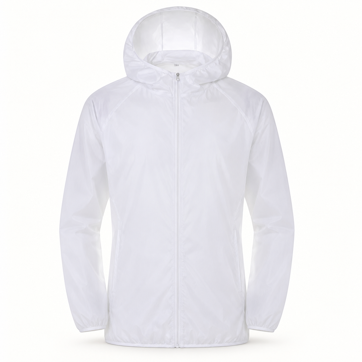 Veste randonnée blanche – vue de face