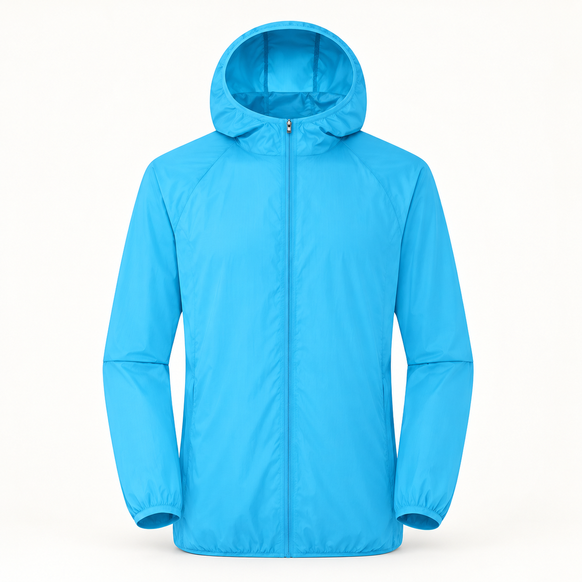 Veste randonnée bleue ciel – vue de face