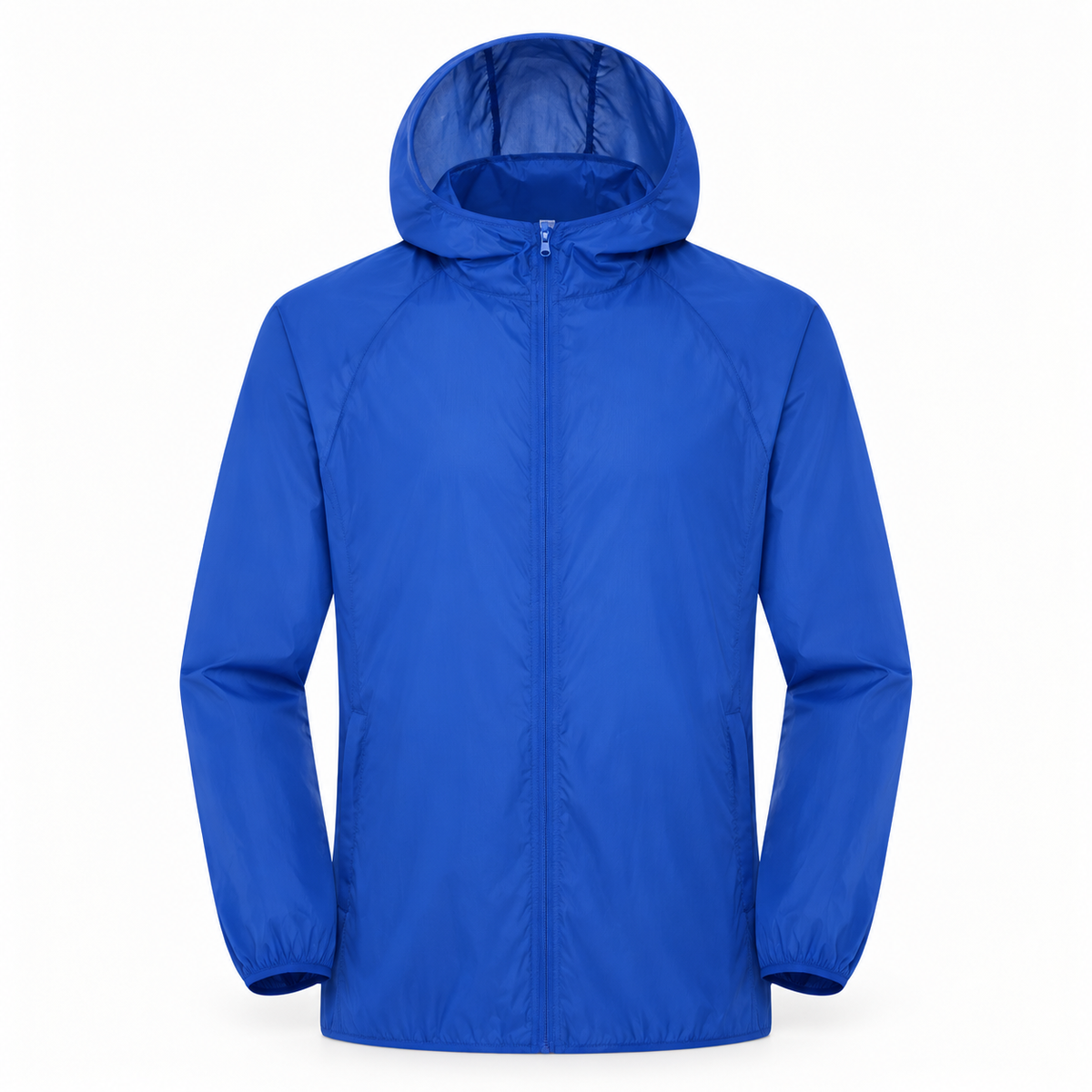 Veste randonnée bleue – vue de face