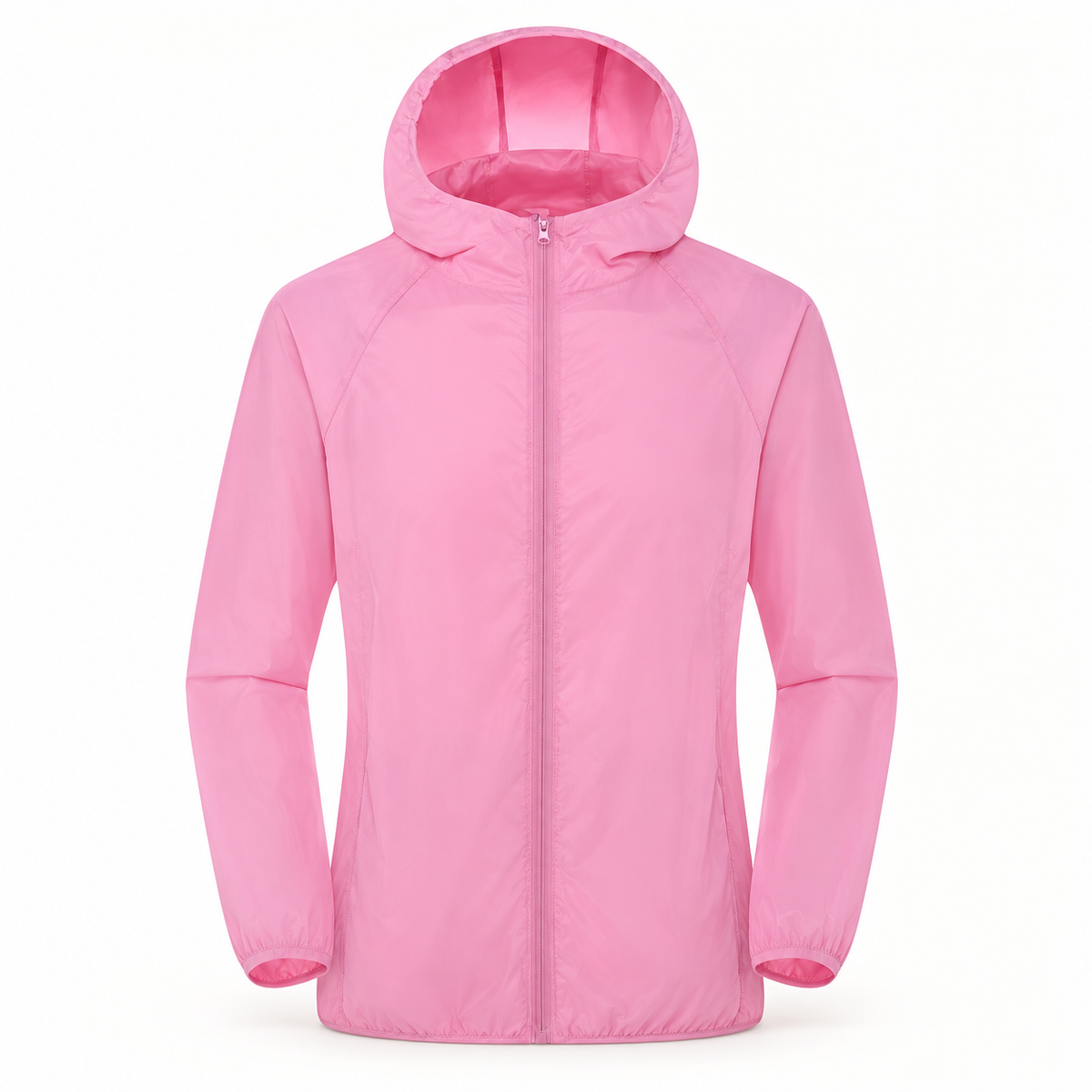 Veste randonnée rose pâle – vue de face