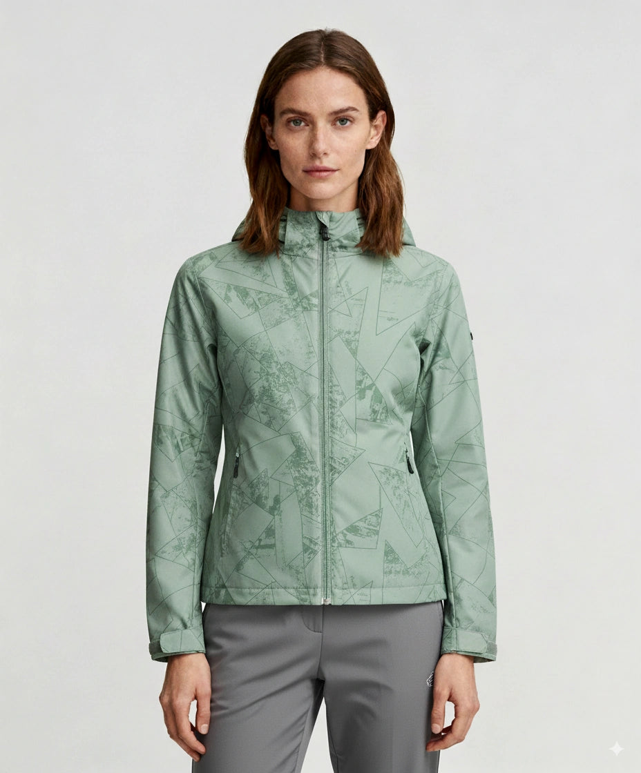 Veste Randonnée Femme Kaki 1