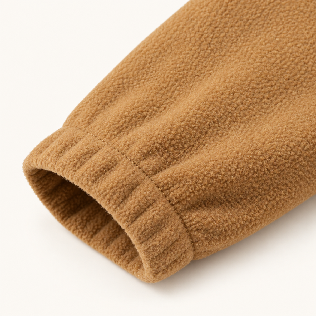 Veste randonnée homme marron – détail poignet