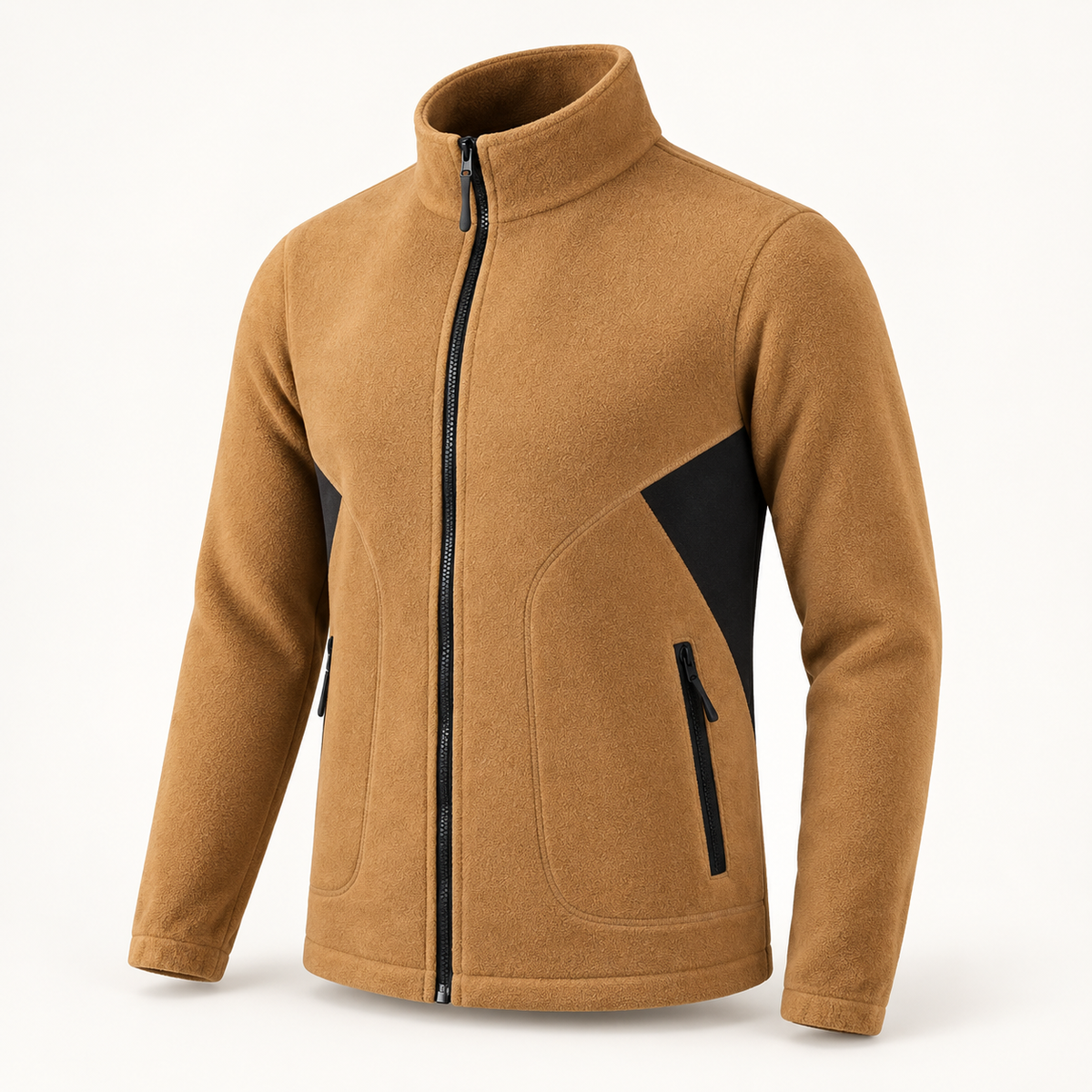 Veste randonnée homme marron – vue de face