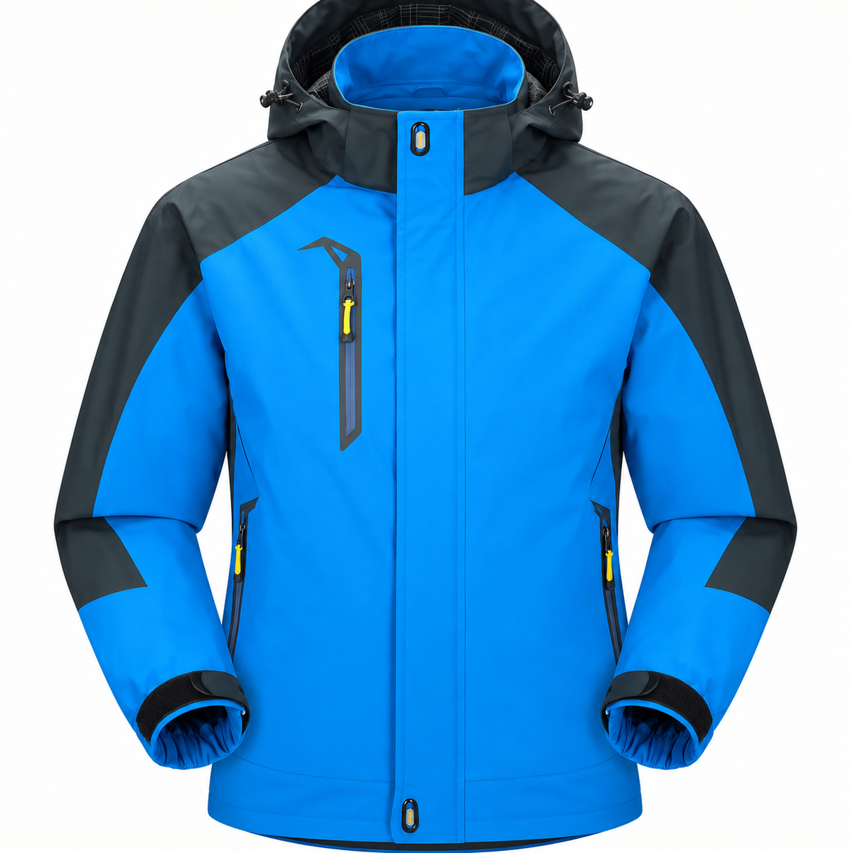 Veste pour randonnée raquette – détail des poches zippées